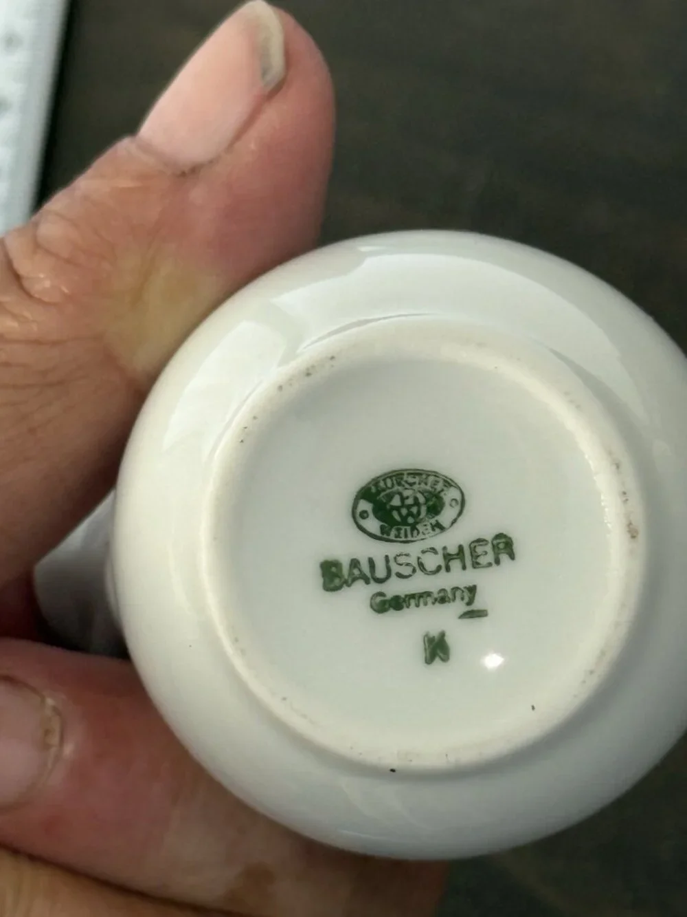 Vintage Cafe Sacher Vienna Bauscher Germany Porcelain Creamer Hotel Ware